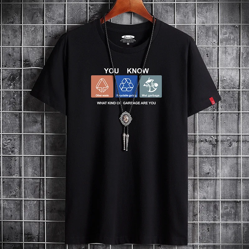 

T Shirt for Men 2022 Oversized Summer New Fashion Anime Clothing Harajuku Retro Hip Hop T-shirt Manga Goth Streetwear Vintage