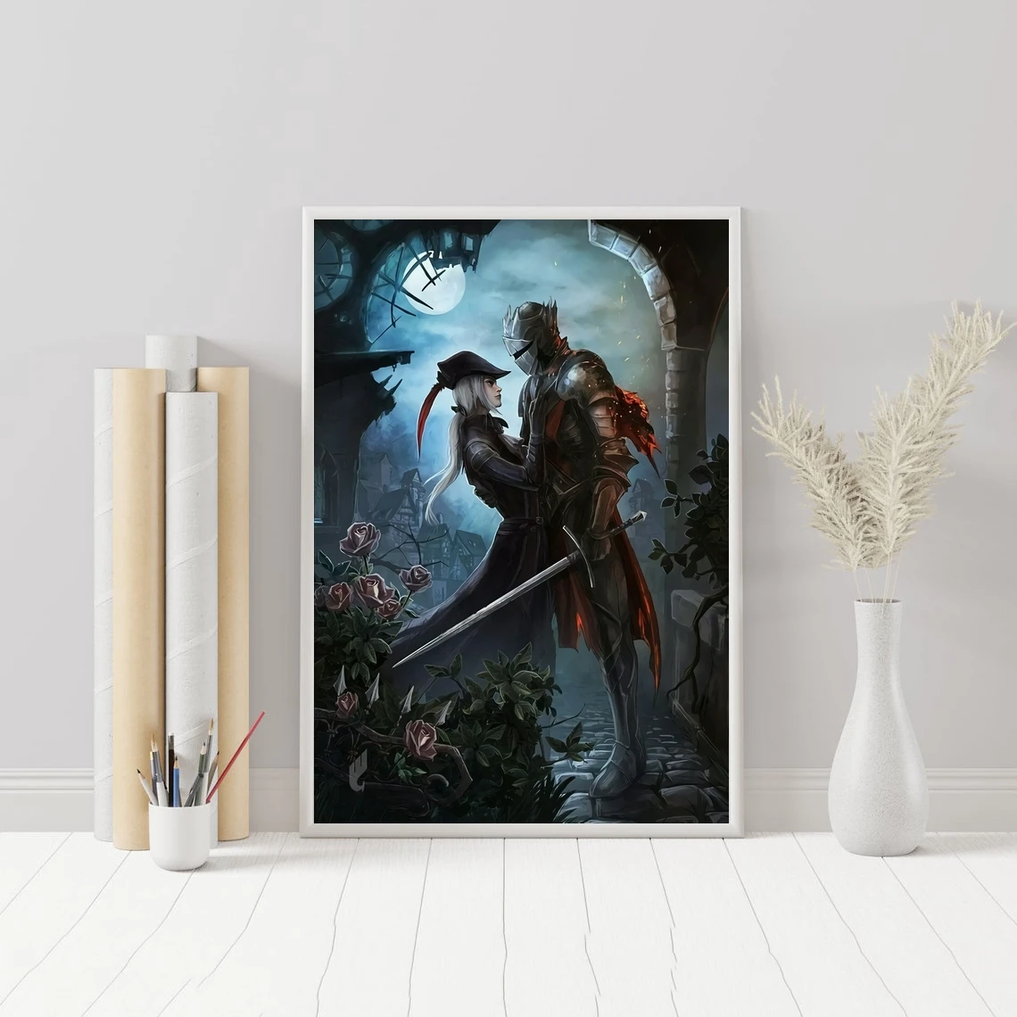 Dark Souls Game Poster Wall Painting Home Decoration ( No Frame )