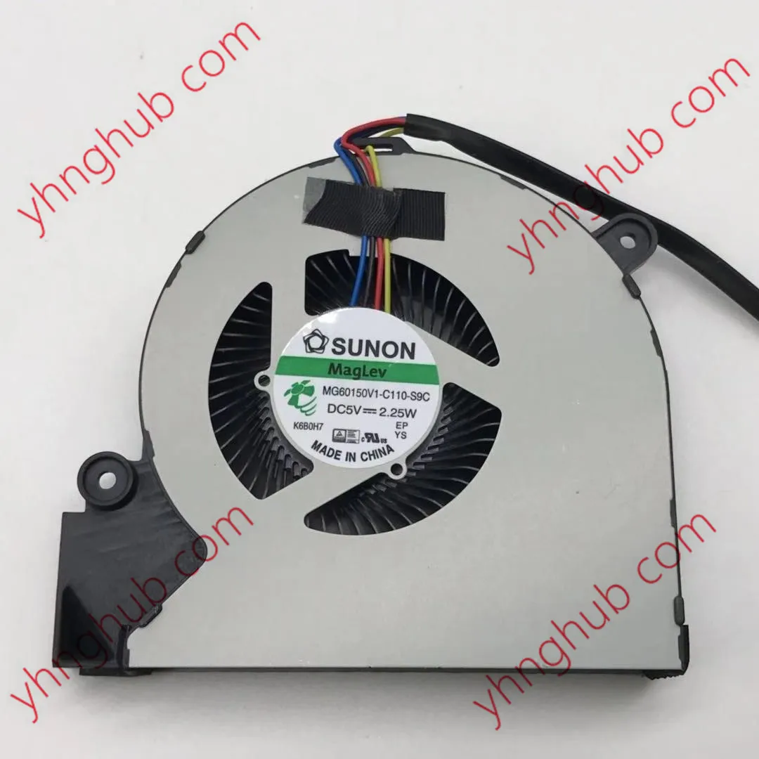 

SUNON MG60150V1-C110-S9C G9-791 DC 5V 2.25W 4-Wire Server Cooling Fan