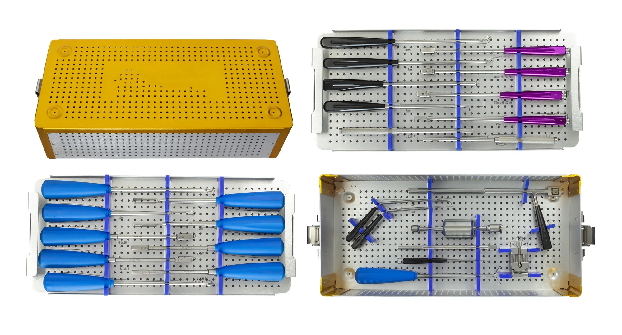 Orthopedics Set tools case kits Surgical instruments Orthopedics lumbar interbody fusion instrument New osteotome