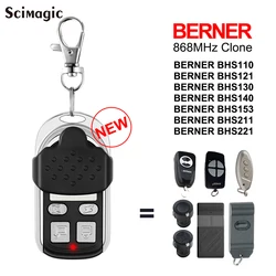 BERNER RCBE 868 Control remoto de garaje Clon BERNER BHS110 121130   140 BHS153 BHS211 BHS221 868,35 MHz Controlador de abridor de puerta