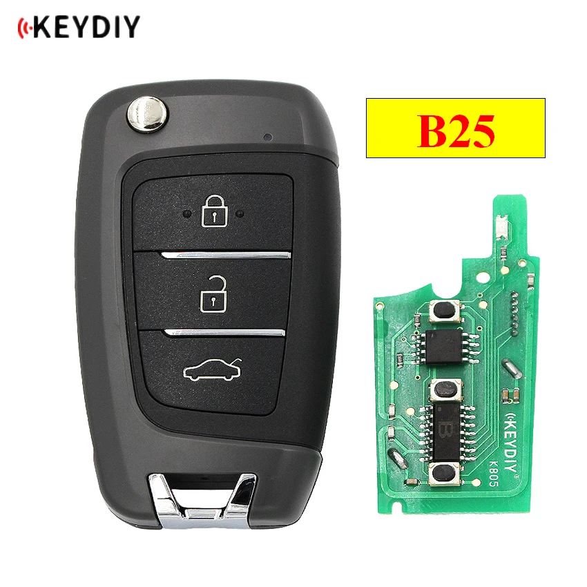 

KEYDIY B series B25 3 button universal KD remote control for KD200 KD900 KD900+ URG200 KD-X2 mini KD