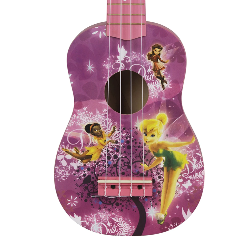 Ukelele Soprano de 21 pulgadas, ukelele de tilo púrpura Dream Girl, Guitarra hawaiana de 4 cuerdas, instrumento Musical para niños, regalo, Mini Guitarra