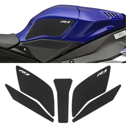 For Yamaha YZF R1 R1M YZFR1 YZF-R1 2015 - 2021 Motorcycle Non-slip Side Fuel Tank Stickers Waterproof Pad Rubber Sticker