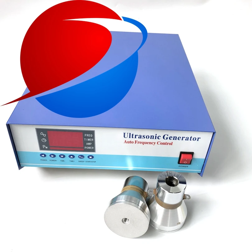 

25KHZ/45KHZ80KHZ 600W Power adjustable Multi Frequency Ultrasonic Cleaning Generator+15PCS transducer