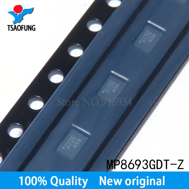 5 قطعة MP8693GDT-Z MP8693GDT بمناسبة: AYJ * AYJJ AYJH AYJK TQFN12 جديد الأصلي