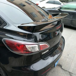 For Mazda 3 Spoiler 2011 2012 2013 4 Doors Tail Wing Decoration High Quality ABS Plastic Unpainted Primer Rear Trunk Spoilers