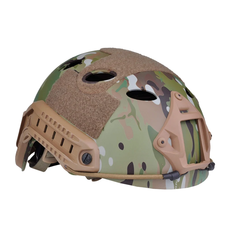 Tactical Fast PJ Helmet, Airsoft Helmet, Sports Accessories, Paintball Gear, Jumping Protective Gear