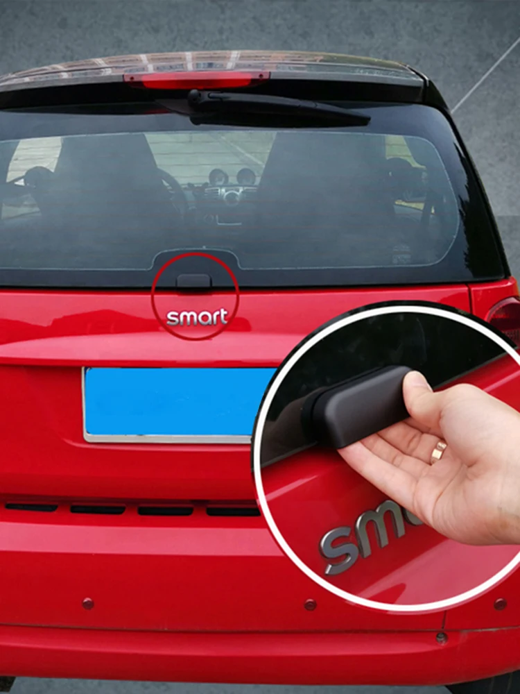 Amortecedor traseiro do carro Adesivo para Old Smart Fortwo 451, Trunk Back Door Handle, Botão