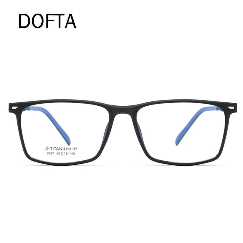 

DOFTA Pure Titanium Myopia Eye Glasses Frames Men Retro Retangle Prescription Eyeglasses For Women Vintage Optical Eyewear 5379