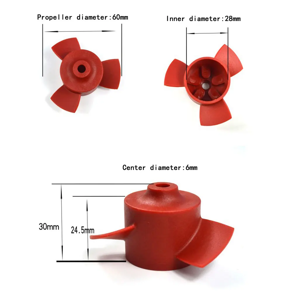Hobbyocean Thruster subacqueo impermeabile 860KV motore Brushless elica 60mm pompa Jet per modello di Robot subacqueo della barca di swift RC
