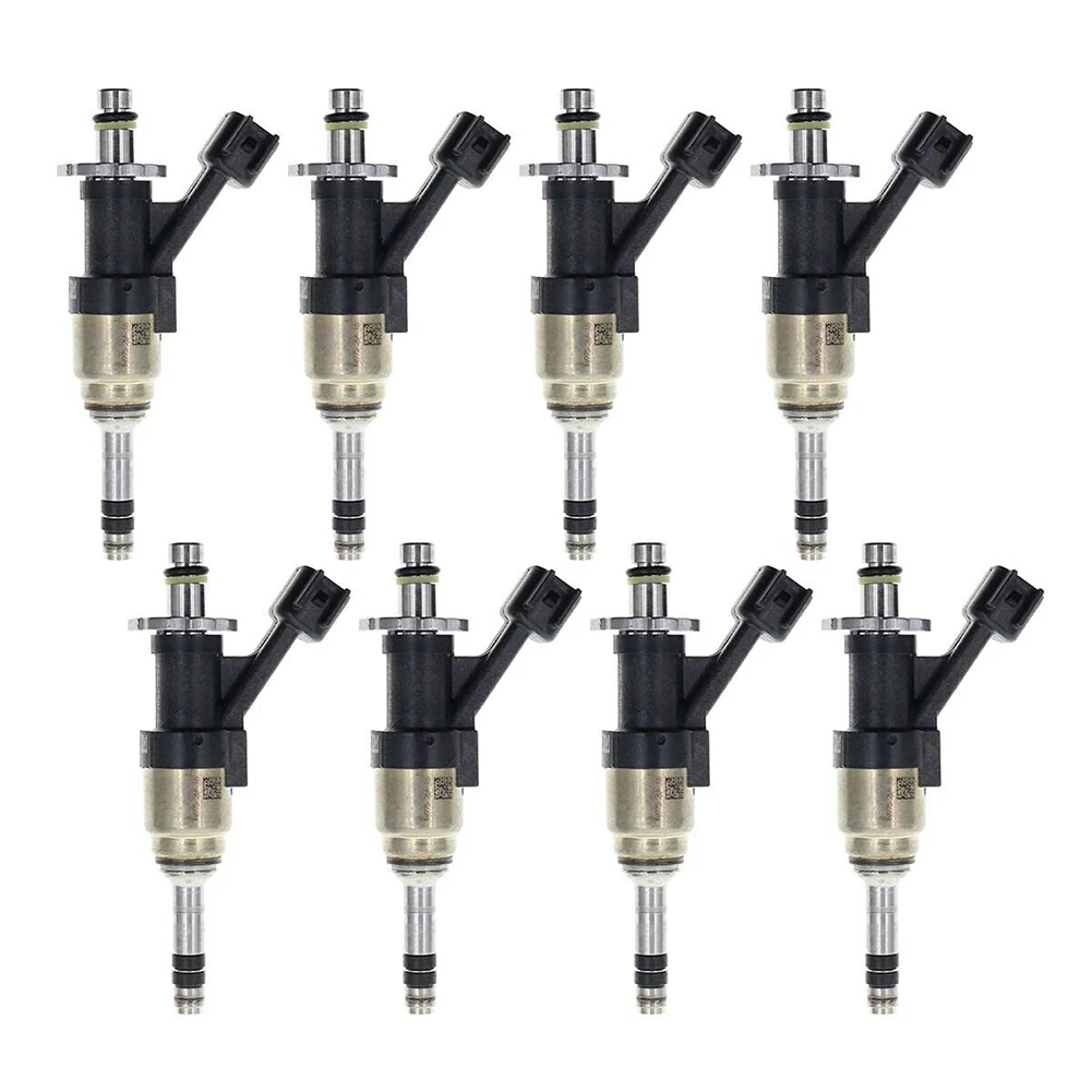 

8Pcs 12672368 Full Fuel Injector For Chevrolet GMC V6 4.3L V8 5.3L 2014-2018 12623116 12628422 12656005 12656932 12668390