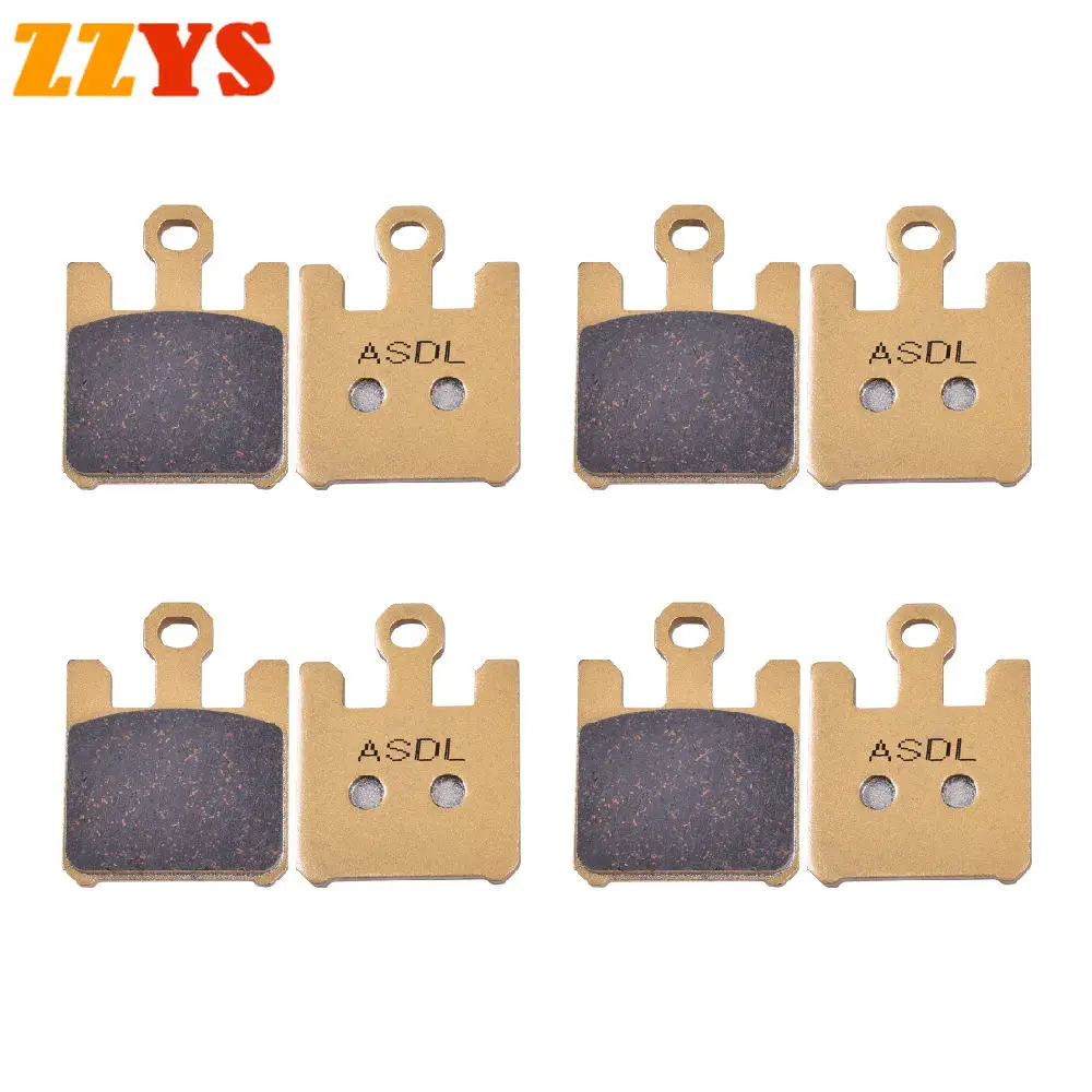 Motorcycle Front & Rear Brake Pads For KAWASAKI ZX6R NINJA ZX636 ZX 636 2003 2004-2006 ZX6RR ZX600 03-06 ZX 10 R ZX10R 04-07 600