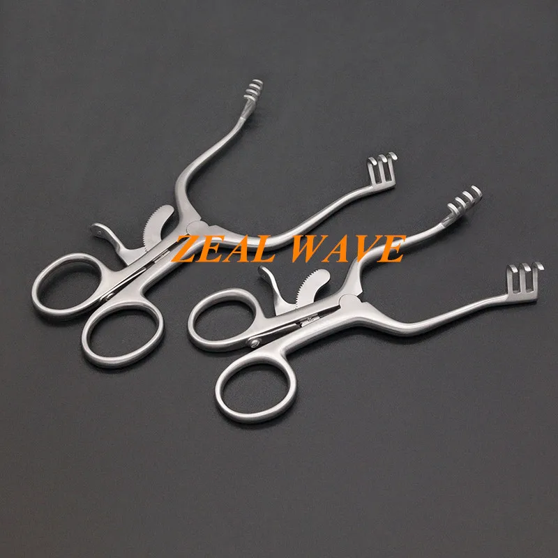 

Medical Orthopedic Surgical Instruments Dilators Mastoid Retractors Adjustable And Automatic Fixation Multi-Hook Skin Retractor