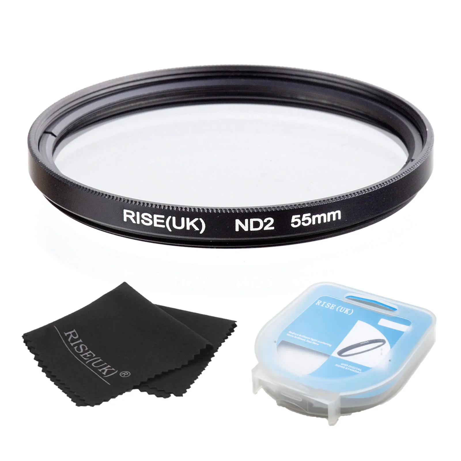 RISE(UK)49mm 52mmm55mm 58mm 62mm 67mm 72mm mm Neutral Density ND2 Filter FOR ALL Camera lens+case +gift