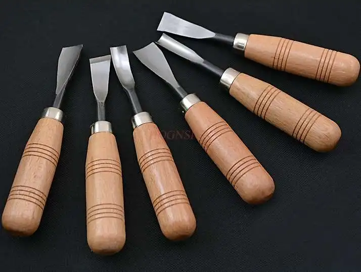 6 handmade wood carving knives, wood carving knives, root carving tools, wood carving knives, wood carving knives