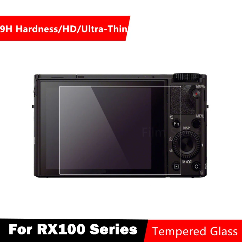 

RX100 M2 M3 M4 Camera Original 9H Camera Tempered Glass LCD Screen Protector for Sony RX100 RX100II RX100III RX100IV Vlog Camera