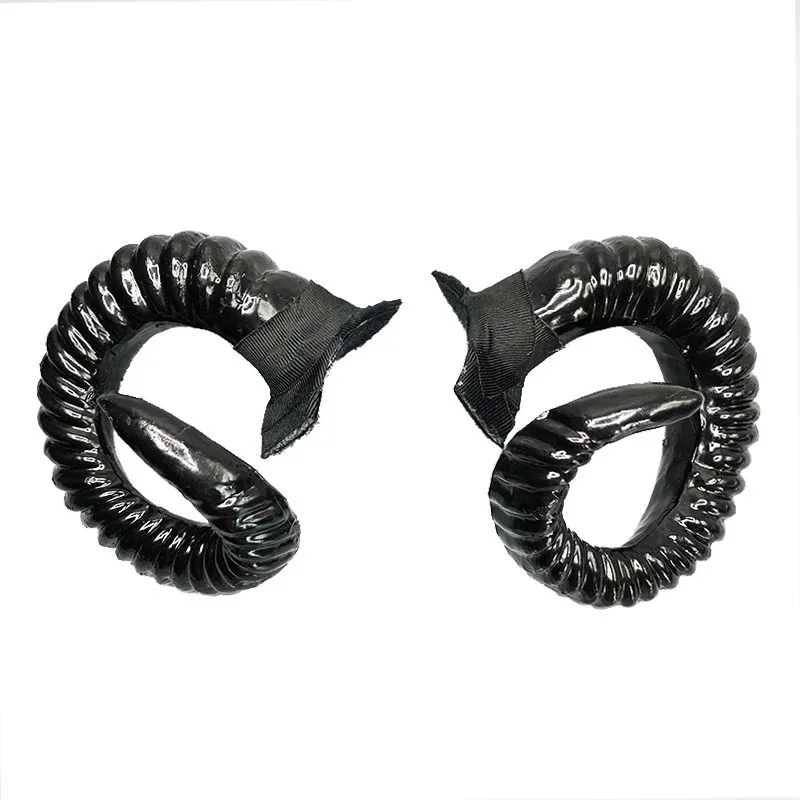 2Pcs/Set Cool Personality Motorcycle Helmet Deco Devil Horn Motocross Full Face Off Road Helmet Accessories Cosplay Car Styling