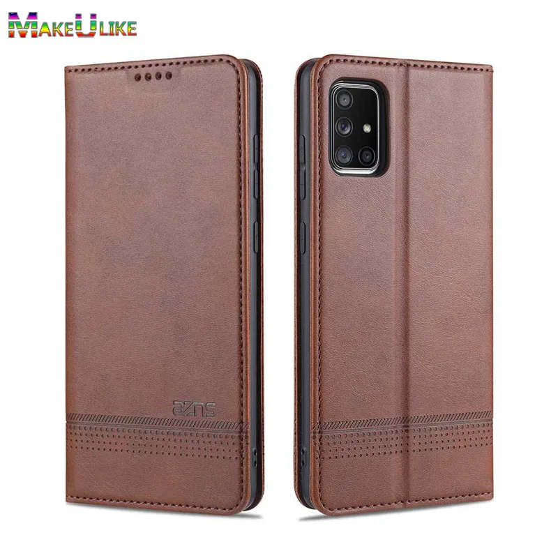 Case for Samsung Galaxy A12 M32 A22 A32 A72 A42 A52 4G 5G Case Leather Magnetic Flip Case for Samsung A02S A03S A71 A51 Cover