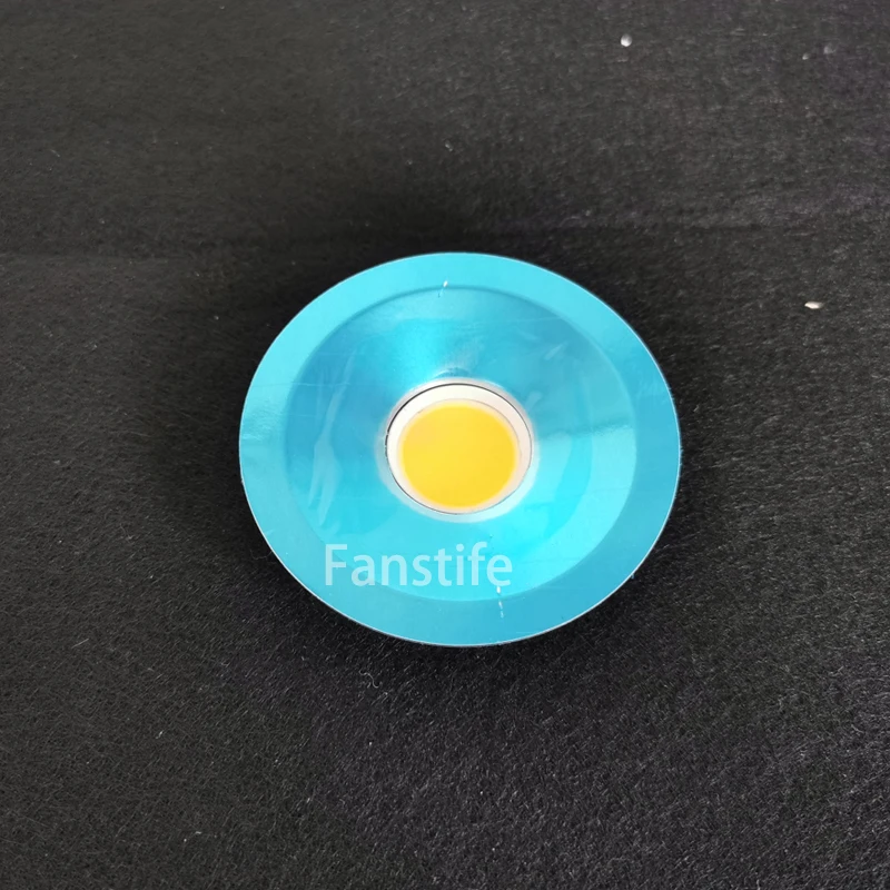 Reflector LED COB de aluminio de 66 mm