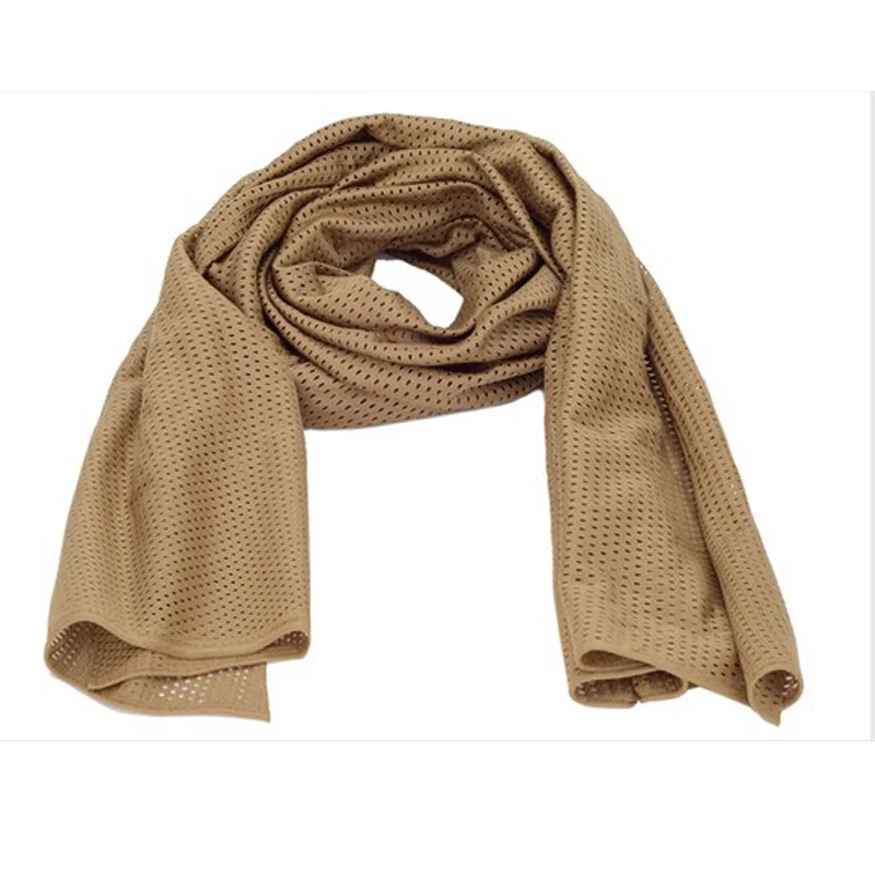 Bufanda de malla táctica - camuflaje ligero y transpirable para caza - imagen 3