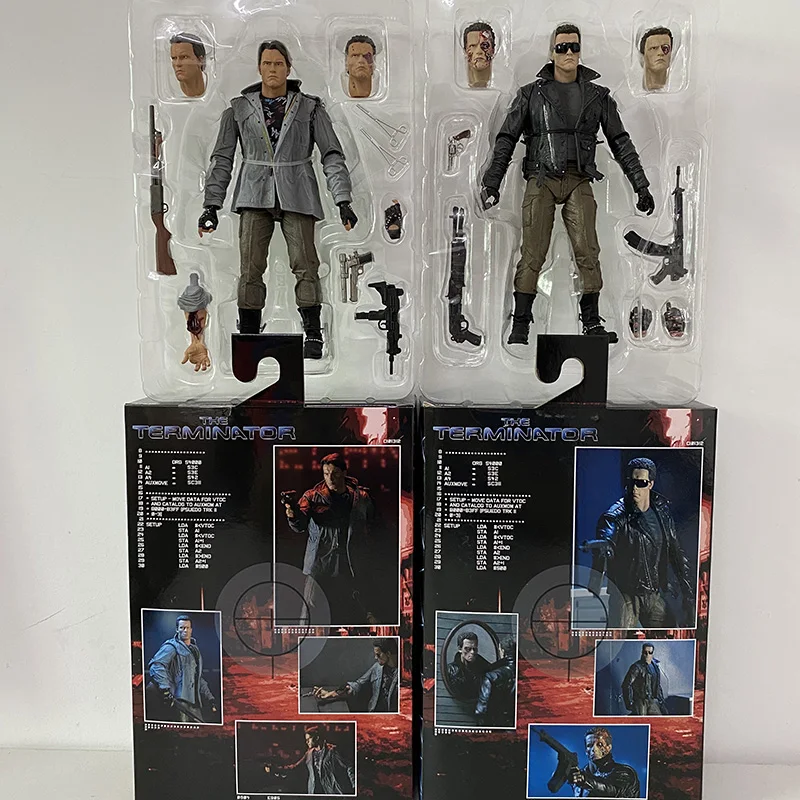 NECA Arnold Schwarzenegger Terminator Figure Judgment Day T-800