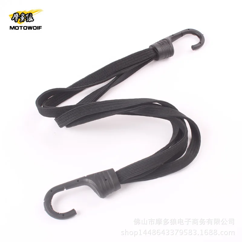 60-110CM Motorcycle Helmet Straps Motorcycle Accessories Hooks Luggage Retractable Elastic Rope Fixed Strap Helmet Luggage Net