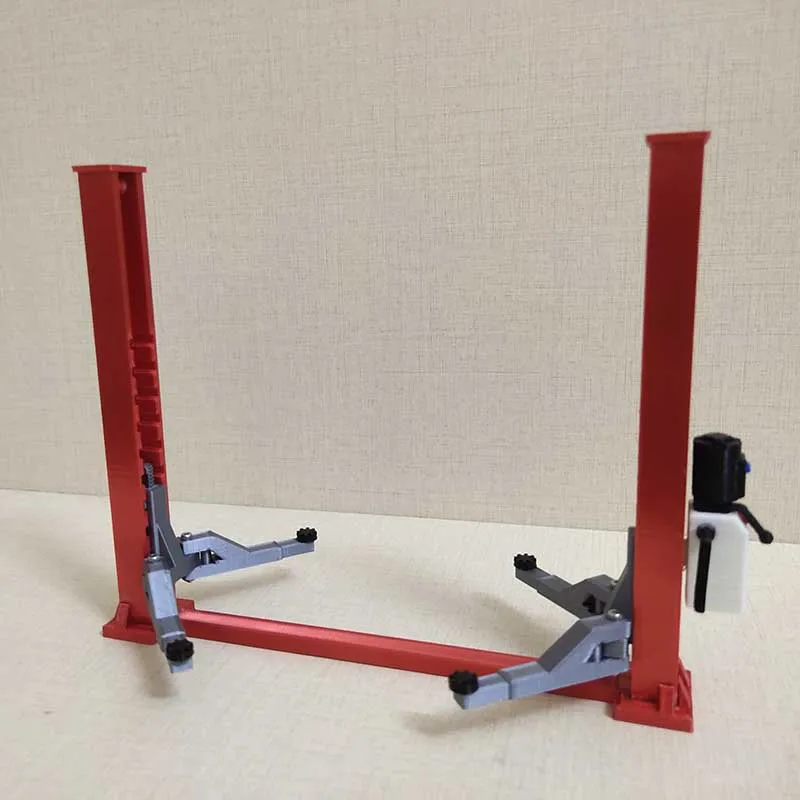 Lift Elevator Adjustable Height Model Toy For 1/18 Scale car model vehicle Car repair scene model accessories
