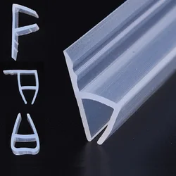 1M 6 8 10 12mm Glass Shower Rubber Seal Silicone Seals Sliding Door Screen Shower Door Window Barn Bathroom Sealing