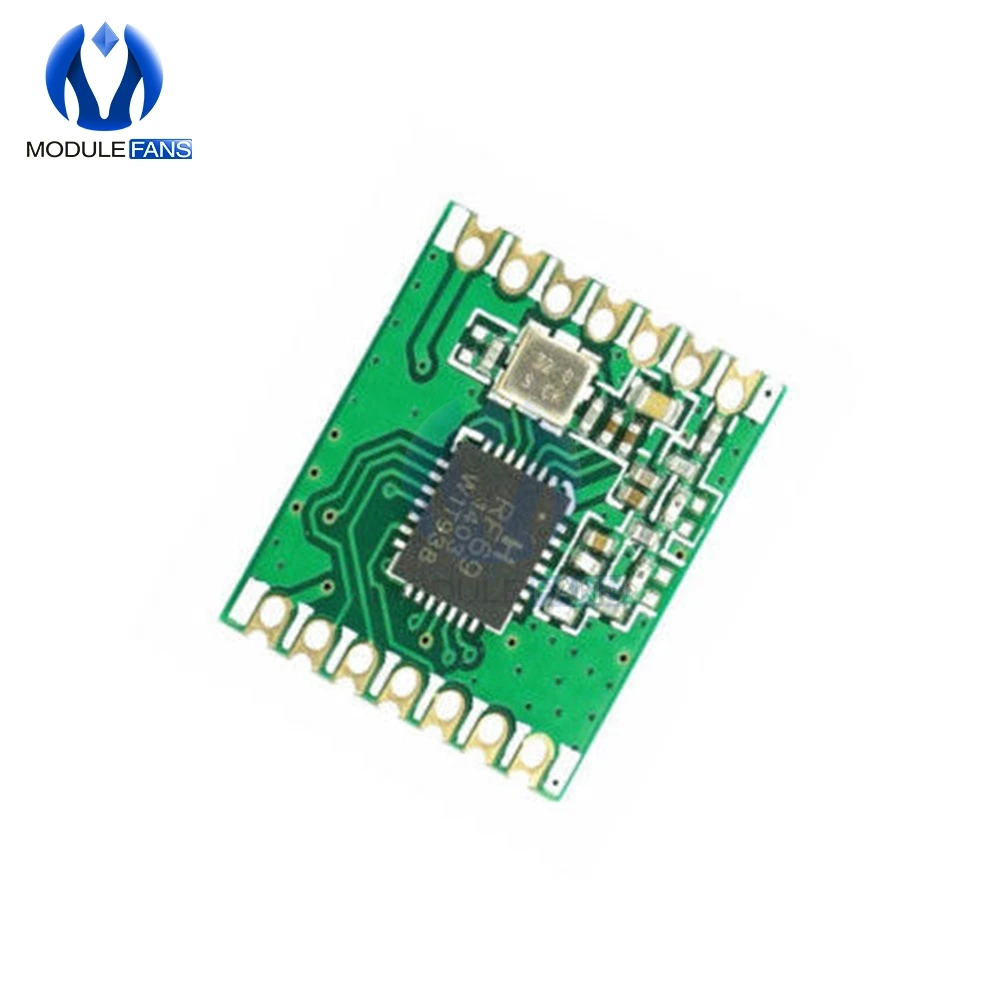 HopeRF 868Mhz Wireless RF Transceiver Capable Compatible Footprint Board Module Beyond RFM12B FSK GFSK MSK GMSK OOK Modulations