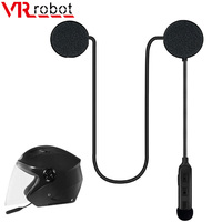 VR robot Long standby Motorcycle Bluetooth 5.0 Headset Wireless Helmet Earphone 900mAh Stereo Music Player Riding Headphones