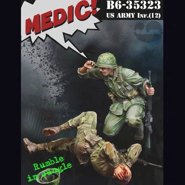 1/35 Resin Figures Model kits Unassambled Unpainted 727