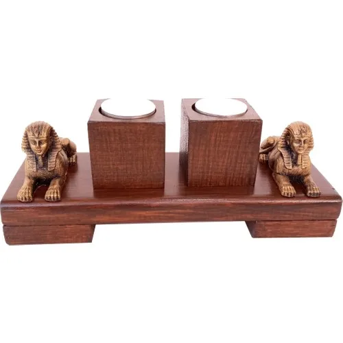 Gokcen Hobby Egyptian Sphinx Candle holder