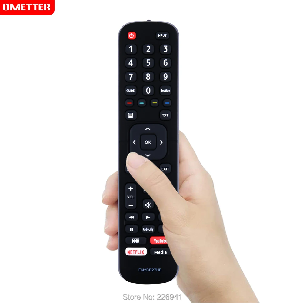 EN2BB27H pilot zdalnego sterowania wymienić dla obsługi Hisense LED Smart TV EN2BB27HB EN2BB27 H32A5840 H43AE6030 H32B5600 H39AE5500 H40B5600