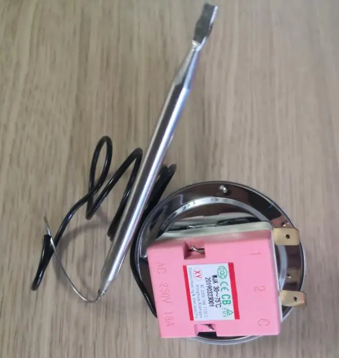 أجزاء سخان المياه ترموستات WJA جهاز التحكم في درجة الحرارة 30-70 درجة