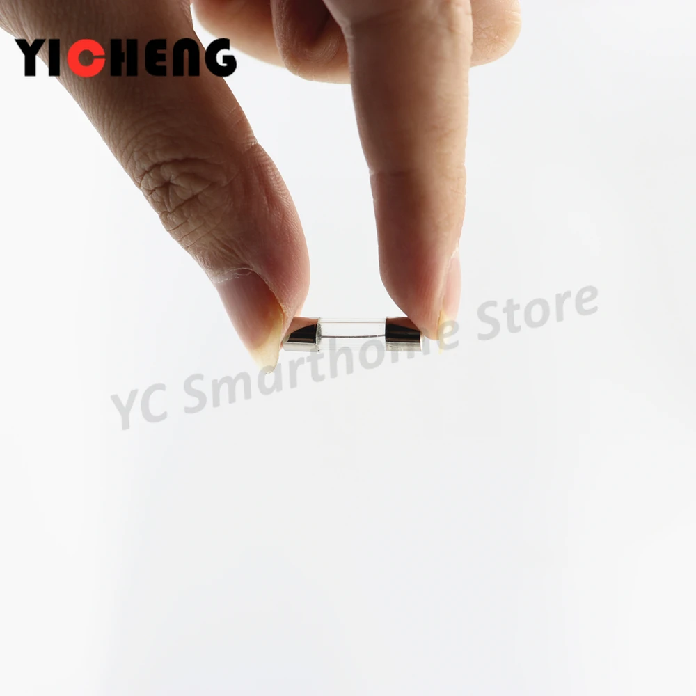 100Pcs Sicherung sicherung 5x20mm 6x30mm glas rohr sicherung 0,1 A-30A sicherung fahren recorder auto ladegerät transformator elektrische