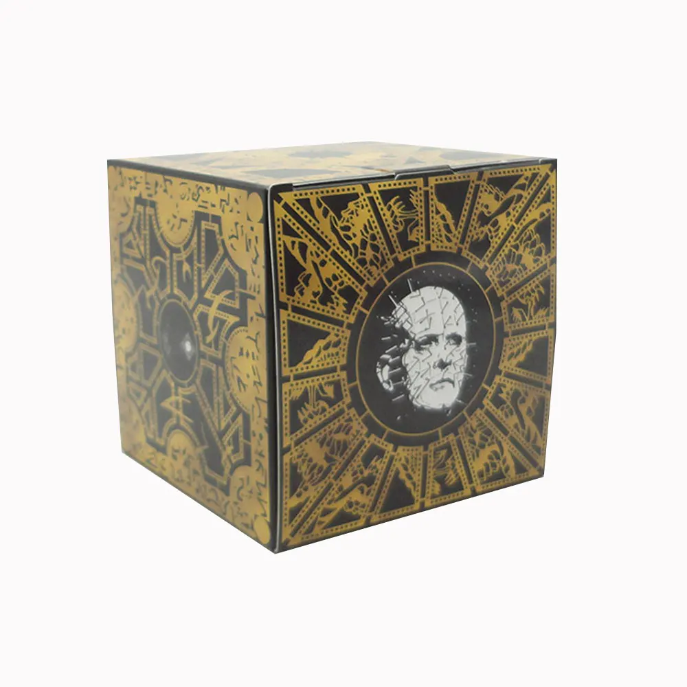 Classic Pinhead Prop Puzzle Box Cube Terror Hellraiser Serie Lament Configuration Ornaments Miniature Models Gift Collect