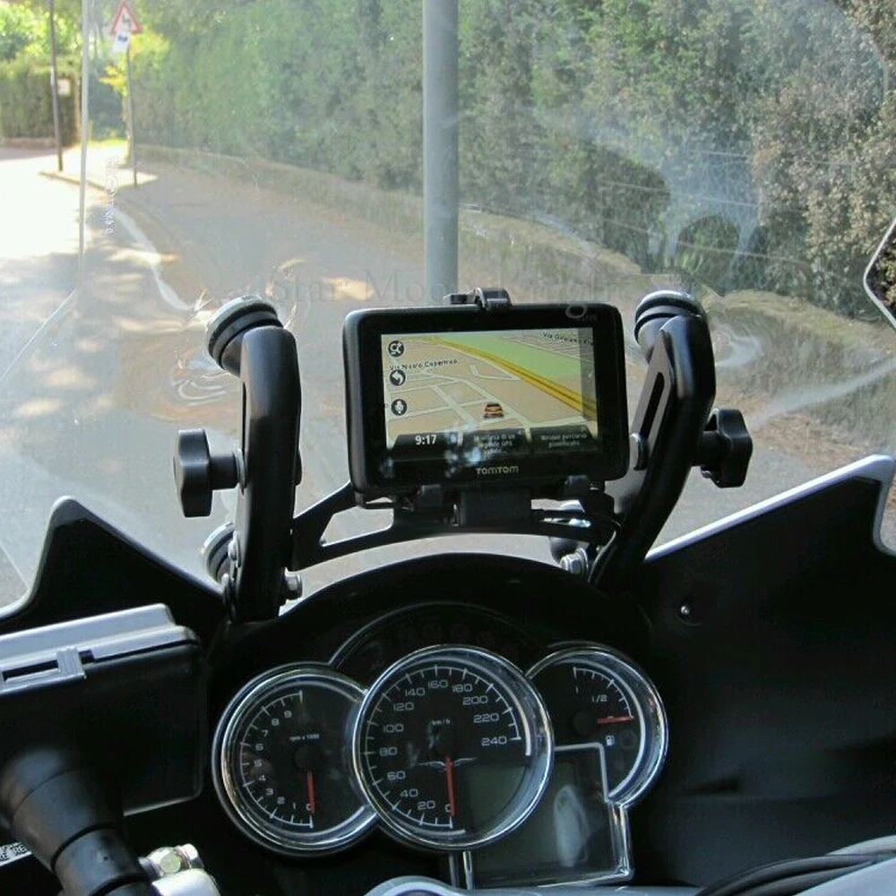 Suporte de telefone para guzzi norge 1200 gt, suporte para stelvio ntx 1200 gps/smartphone, motocicleta, suporte de navegação de telefone celular