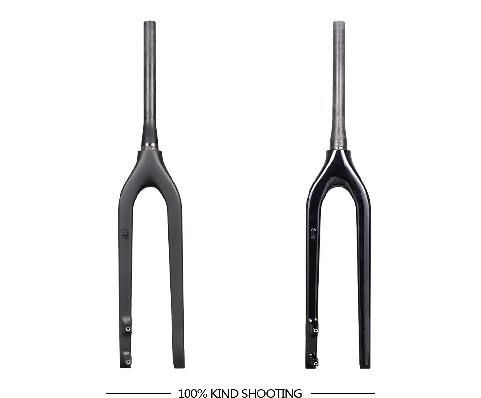 BXT 29er Carbon MTB Gabel 100*15mm Konische Steckachse Fahrrad-Mountainbike-Gabel für Rennzwecke Fahrradgabel Scheibenbremse 160mm – Detail 4