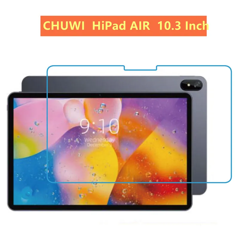 Protetor de tela de vidro temperado para chuwi hipad ar 10.3 tablet tablet tablet guarda película protetora