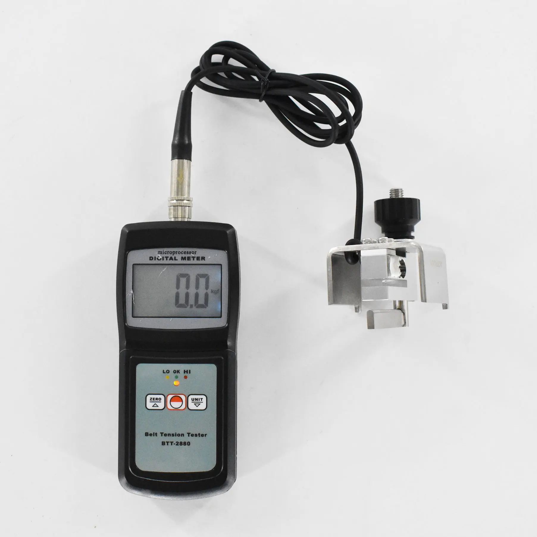 Digital Belt Tension Tester BTT-2880 Portable Tension Meter Measurement Range 0~750N (Newtons)