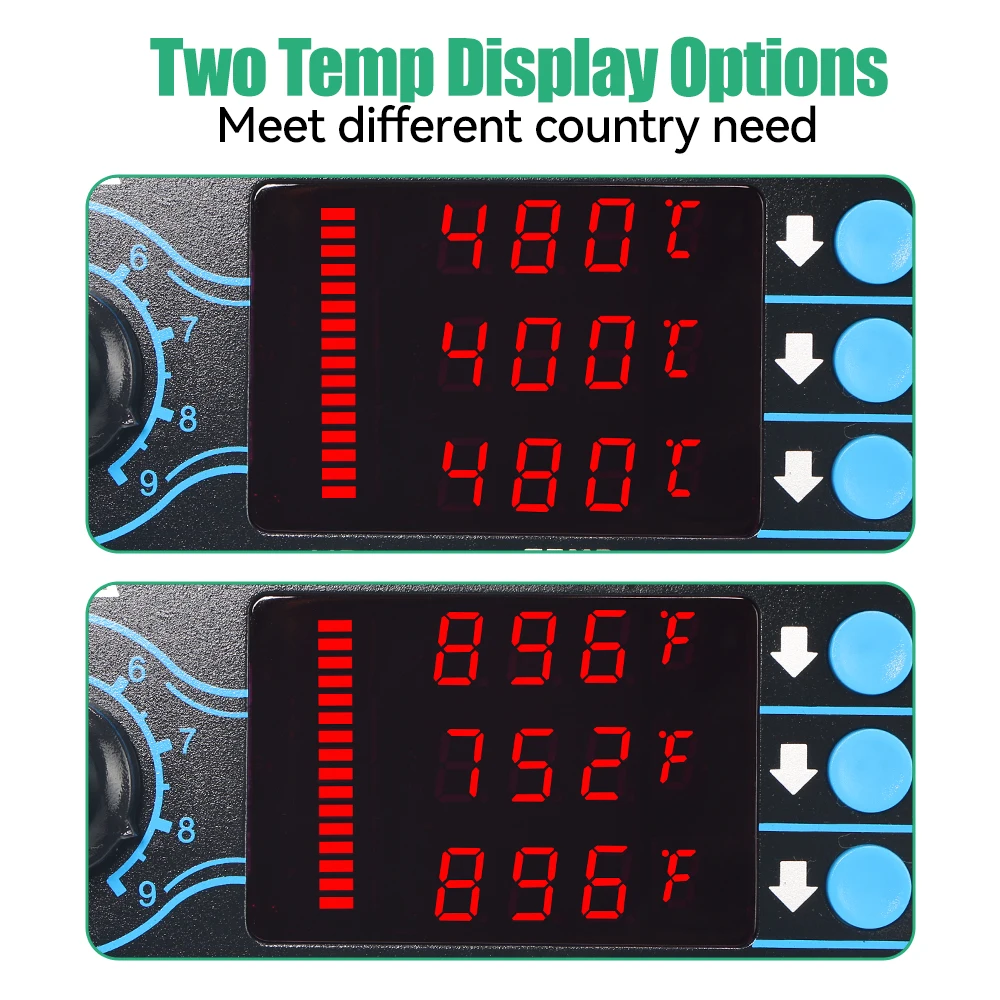 YIHUA-Estación de precalentamiento 853AAA 1200W, precalentador de PCB, estación de soldadura BGA, estación de retrabajo, pistola de calor