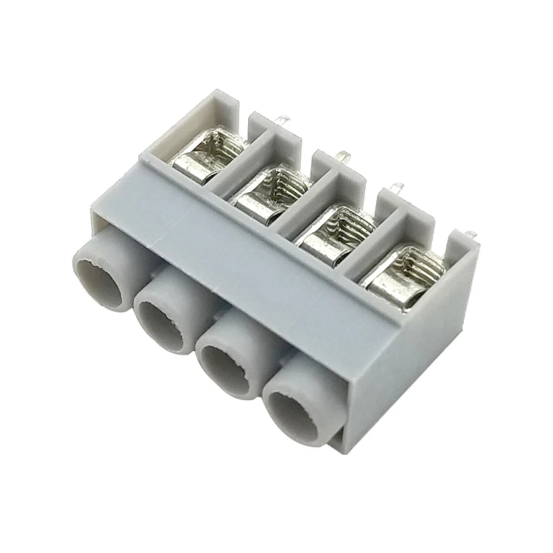 10Pcs KF168 5.0 2P ~ 12P PCB  SCREW TERMINAL BLOCKS DG167 5.0mm 2PIN ~ 12PIN CAN BE STITCHED PHOENIX CONTACT DEGSON KEFA