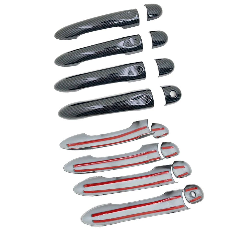 for Renault Fluence 2009 2010 2011 2012 2013 2014 2015 2016 2017 2018 2019 Samsung SM3 Carbon Fiber Door Handle Cover Accessorie