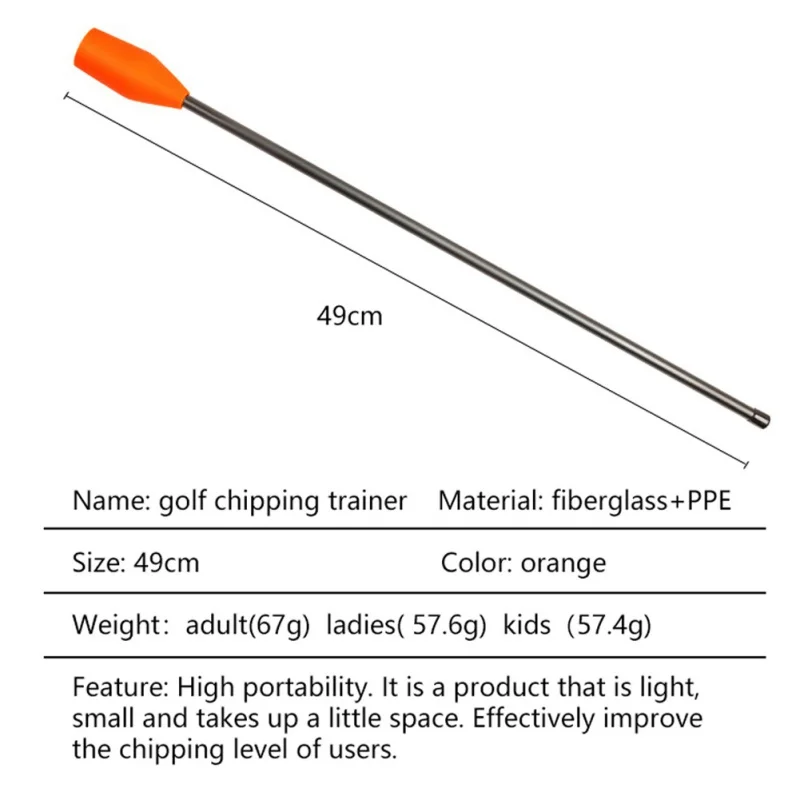 19.29 Inch Golf Swing Huấn Luyện Mới Bắt Đầu Cử Chỉ Chỉnh Sửa Dành Cho Người Mới Bắt Đầu Chơi Golf Tập Đánh Golf Trợ Luyện Tập Hướng Dẫn