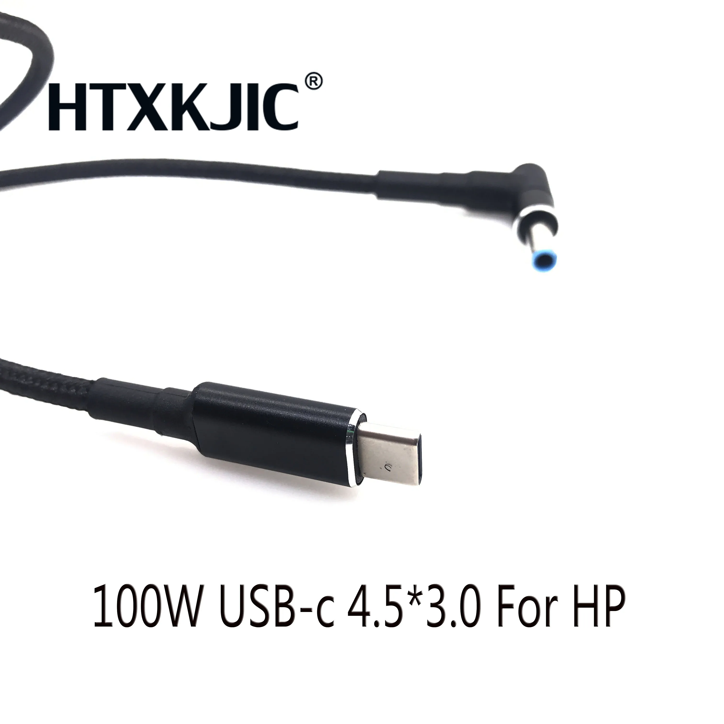 45W 65W 90W DC Power Charger Converter USB ประเภท C สายเคเบิลอะแดปเตอร์สำหรับ HP Spectre Pavilion envy Eliteboook แล็ปท็อปสาย