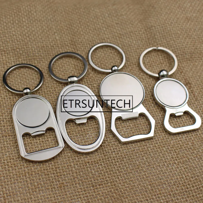 

100pcs Portable Bottle Opener Keyring Chain Mini Beer Bottle Opener Alloy Kitchen Keychain Metal Beer Bar Unique