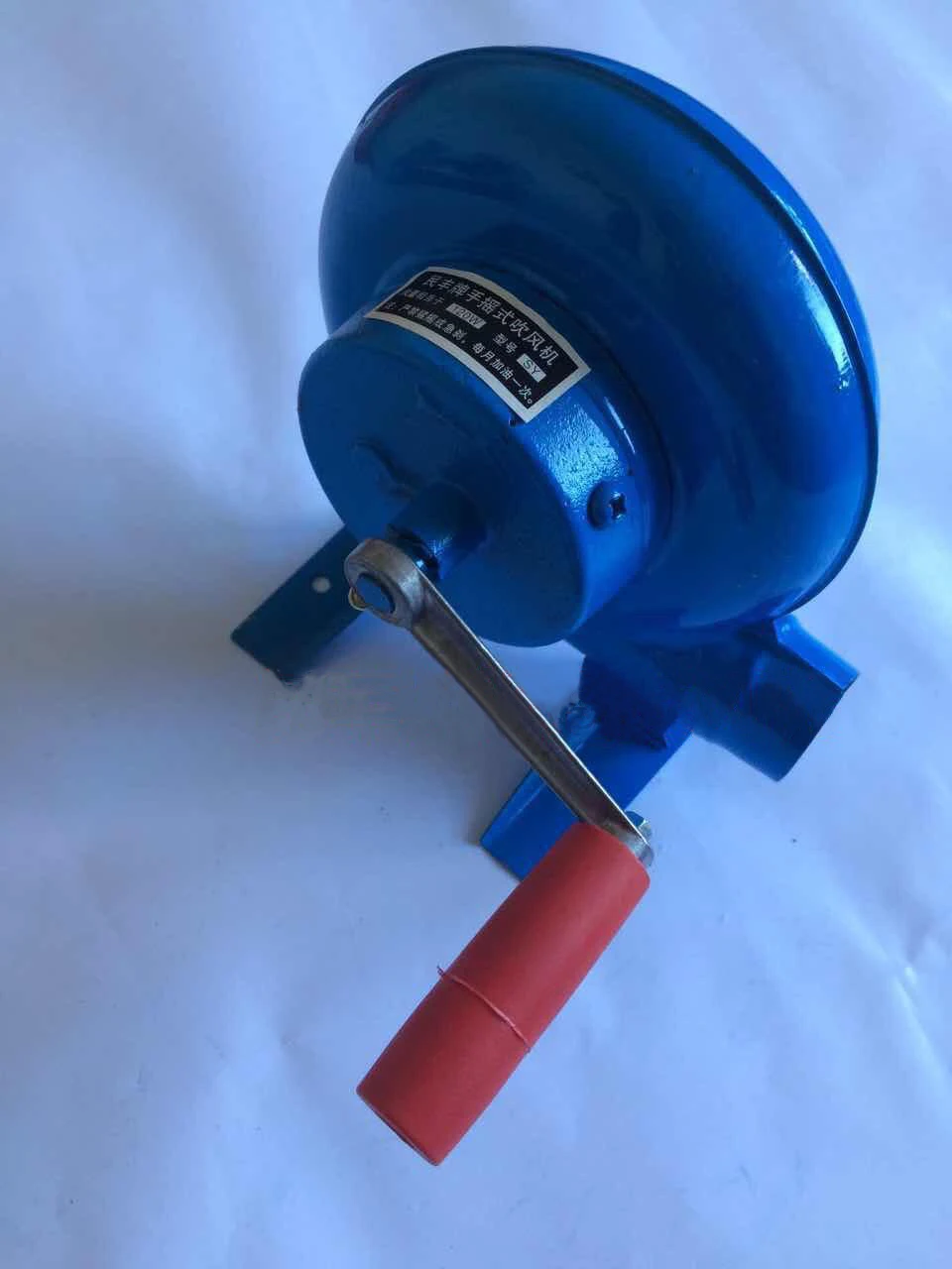 80W/120W/150W Kipas Engkol Tangan Peniup Udara Perlengkapan Besi Panggangan Manual Starter Api Exciter Api untuk BBQ Piknik Luar Ruangan Berkemah Mendaki