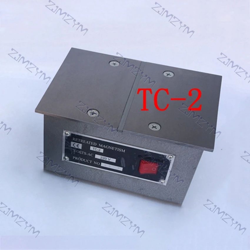 TC-2 Powerful Mold Demagnetizer Grinder Demagnetizer Metal Mould Bearing Degausser Desktop Plane Demagnetizer AC220V 1.9A 200W