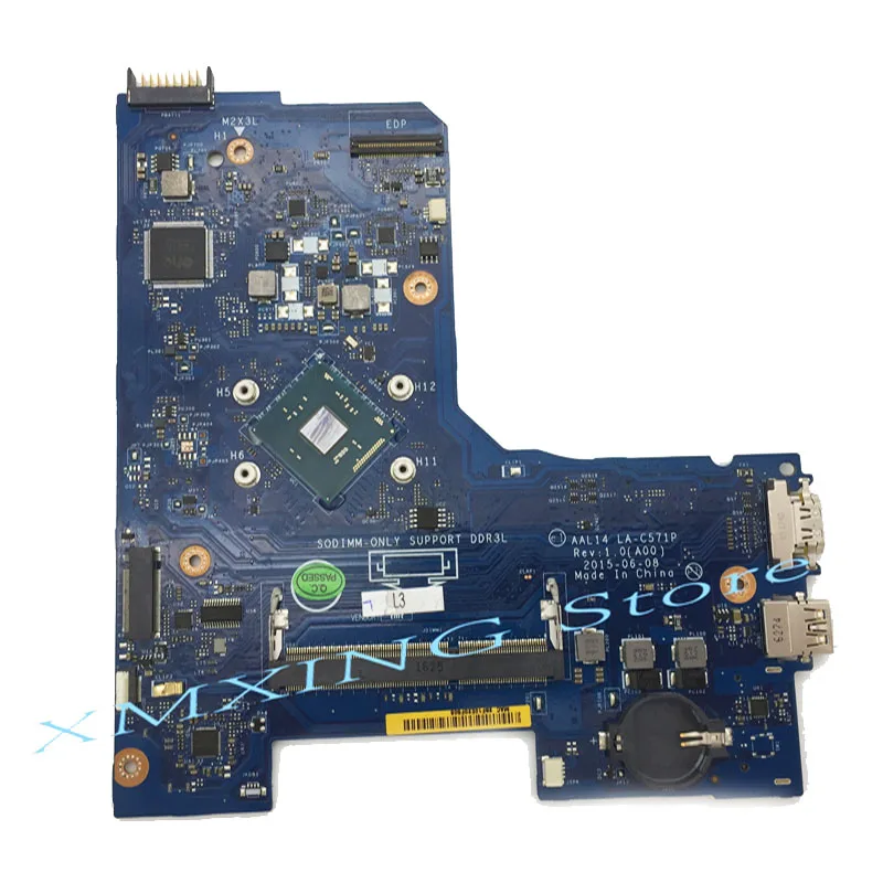 

FULCOL For DELL Inspiron 5552 Laptop Motherboard N3700 CPU LA-C571P CN-0F77J1 0F77J1 F77J1 Tested 100% work